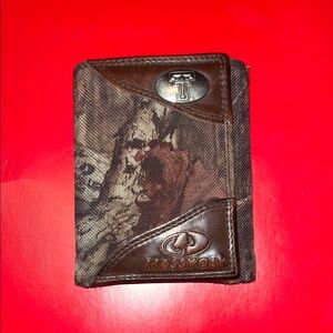 Mossy Oak Texas Tech Camouflage Wallet/ Key & Card Holder